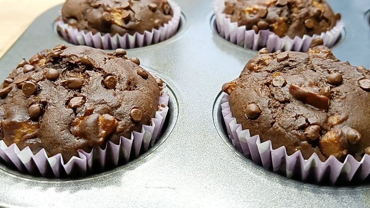 Yksinkertaisimmat suklaamuffinit