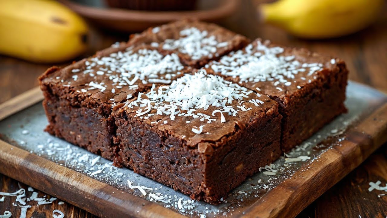 Ilman puhdistettua jauhoa: kuinka valmistaa terveellisiä banaanibrownieita ja kaurapuuroa.