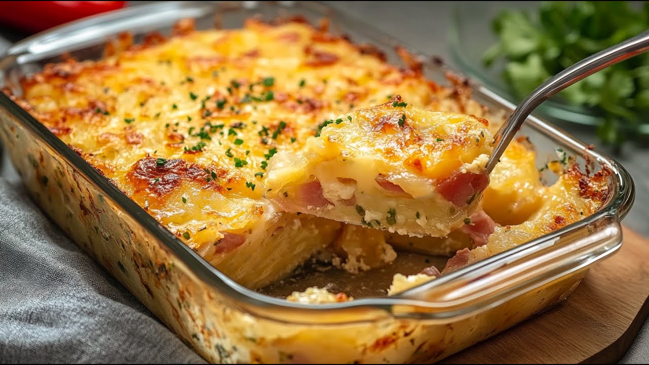 Pavun ja perunan uuniruoka: todellinen herkku suoraan uunista.