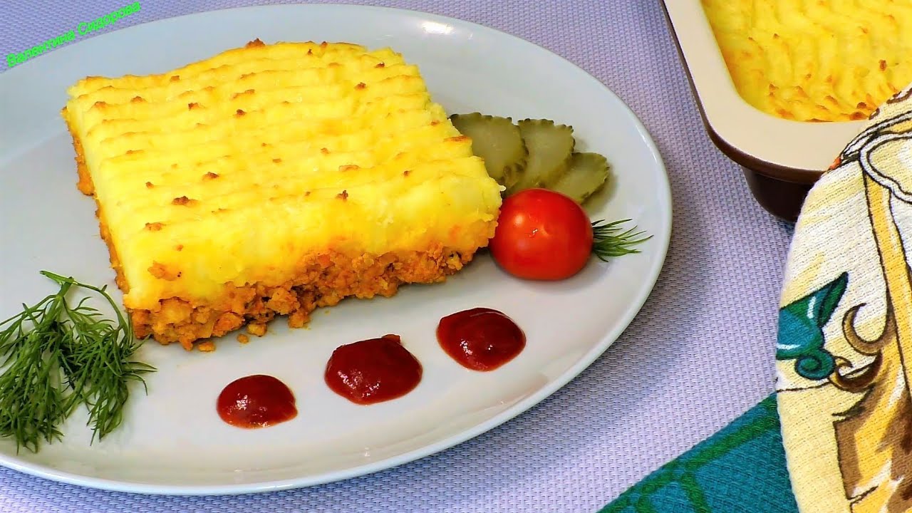 Pavun ja perunan uuniruoka: todellinen herkku suoraan uunista.