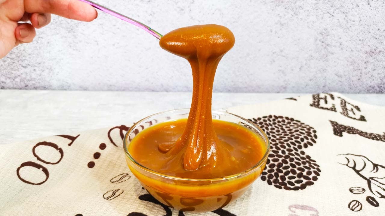 Nopea ja helppo kotitekoinen karamelli, joka ei jähmety.