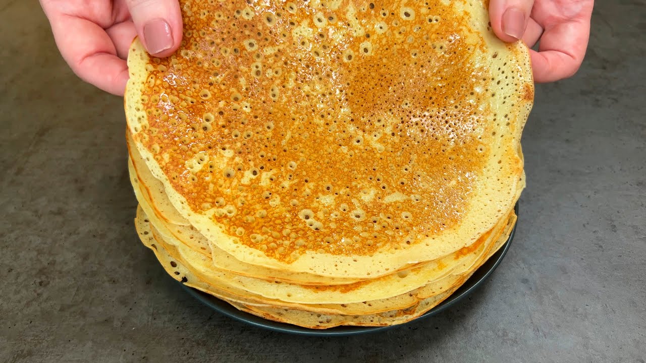 Pannukakut nousevat ja lakkaavat imemästä rasvaa. Lisää se vain öljyyn.