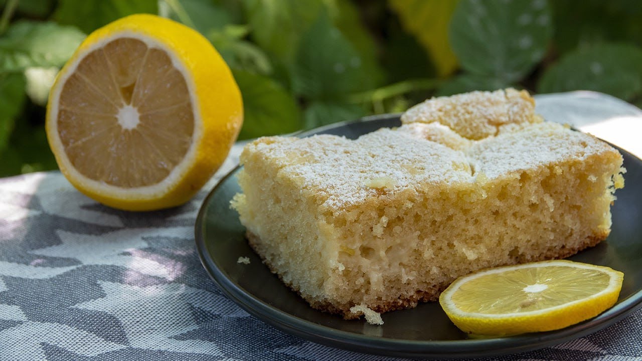 Hyödyllinen sitruunakakku: kermainen ja kevyt, täydellinen hemmotteluun ilman syyllisyyttä.