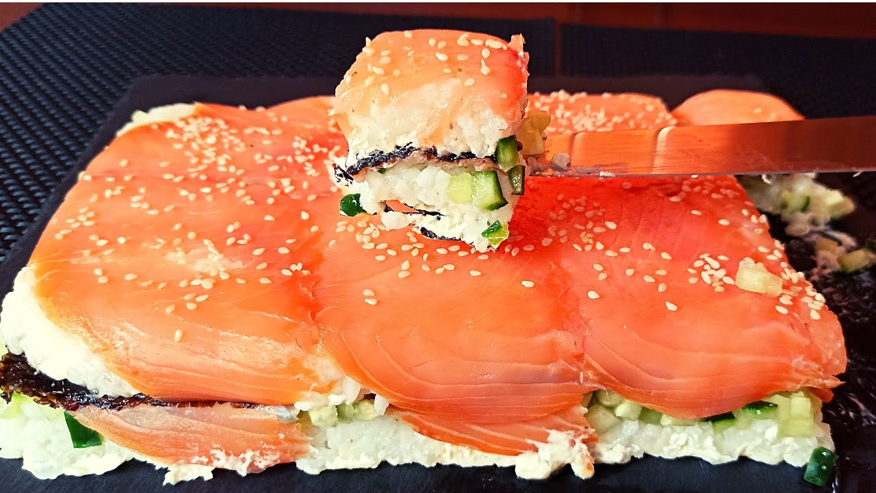 Lohirullat avokadolla ja riisillä, Josefa Arginianon resepti