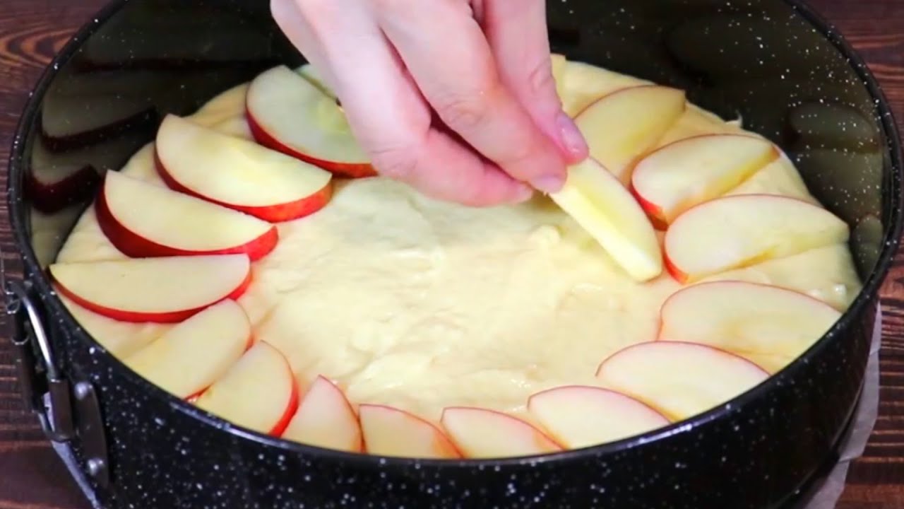 Omenat eivät enää valu kakusta. Tämä antaa niille täydellisen konsistenssin.