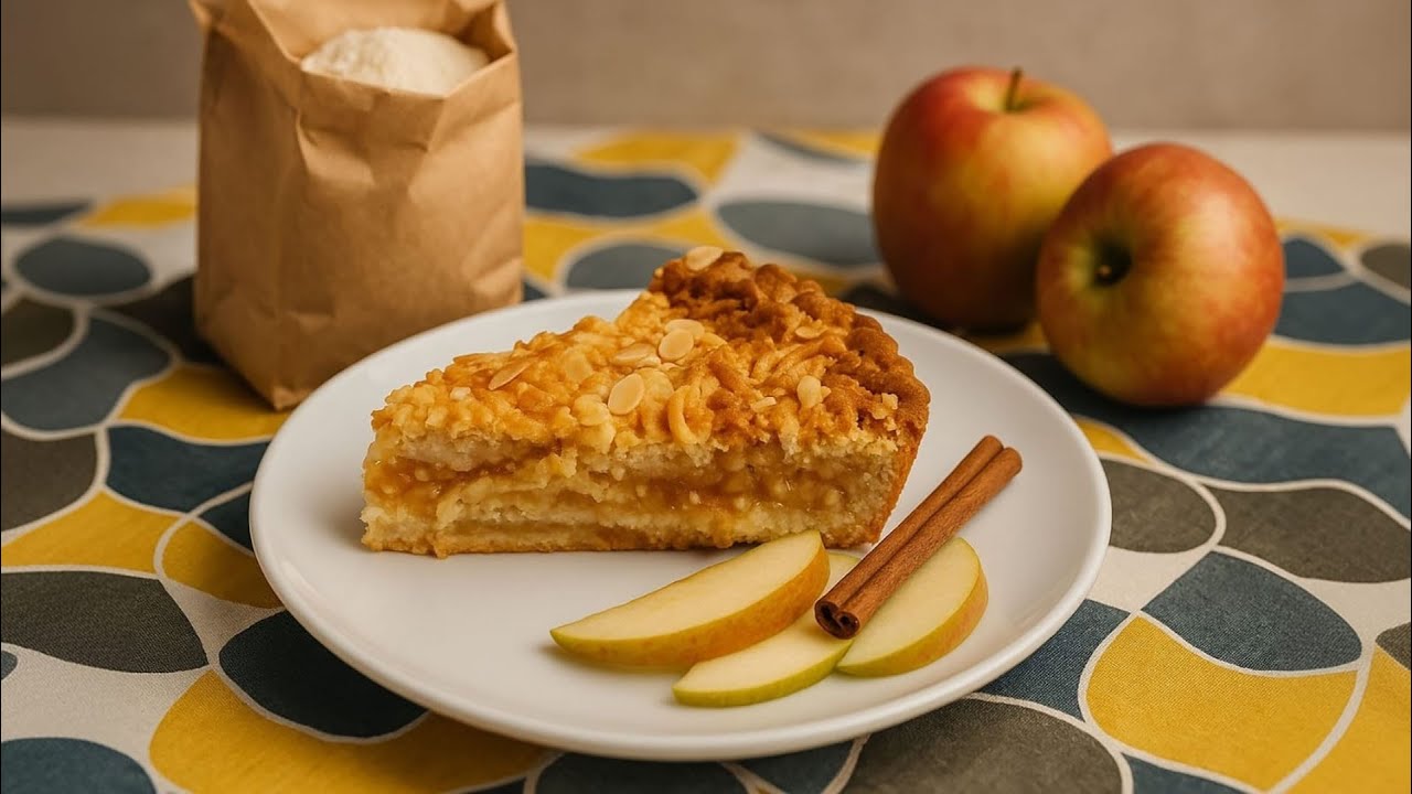 Valmistan omenapiirakan taikinan ranskalaisen menetelmän mukaan, kuten pariisilainen kondiittori. Taikina tulee pehmeäksi ja murenevaksi.