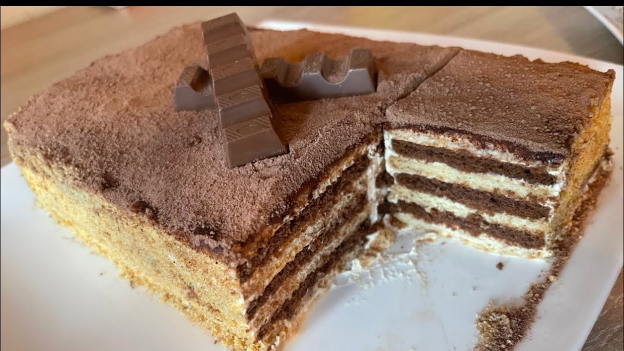 Kun haluan jotain makeaa, leivon tämän kakun. 20 minuuttia – ja se on valmis.