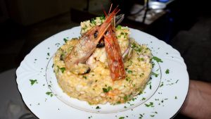 Risotto alla vodka burrata